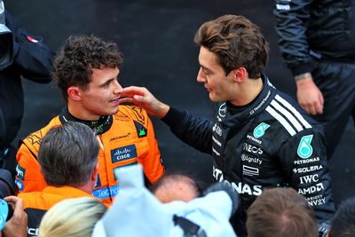 Lando Norris, George Russell