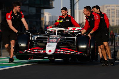 Haas have made changes to their rear wing