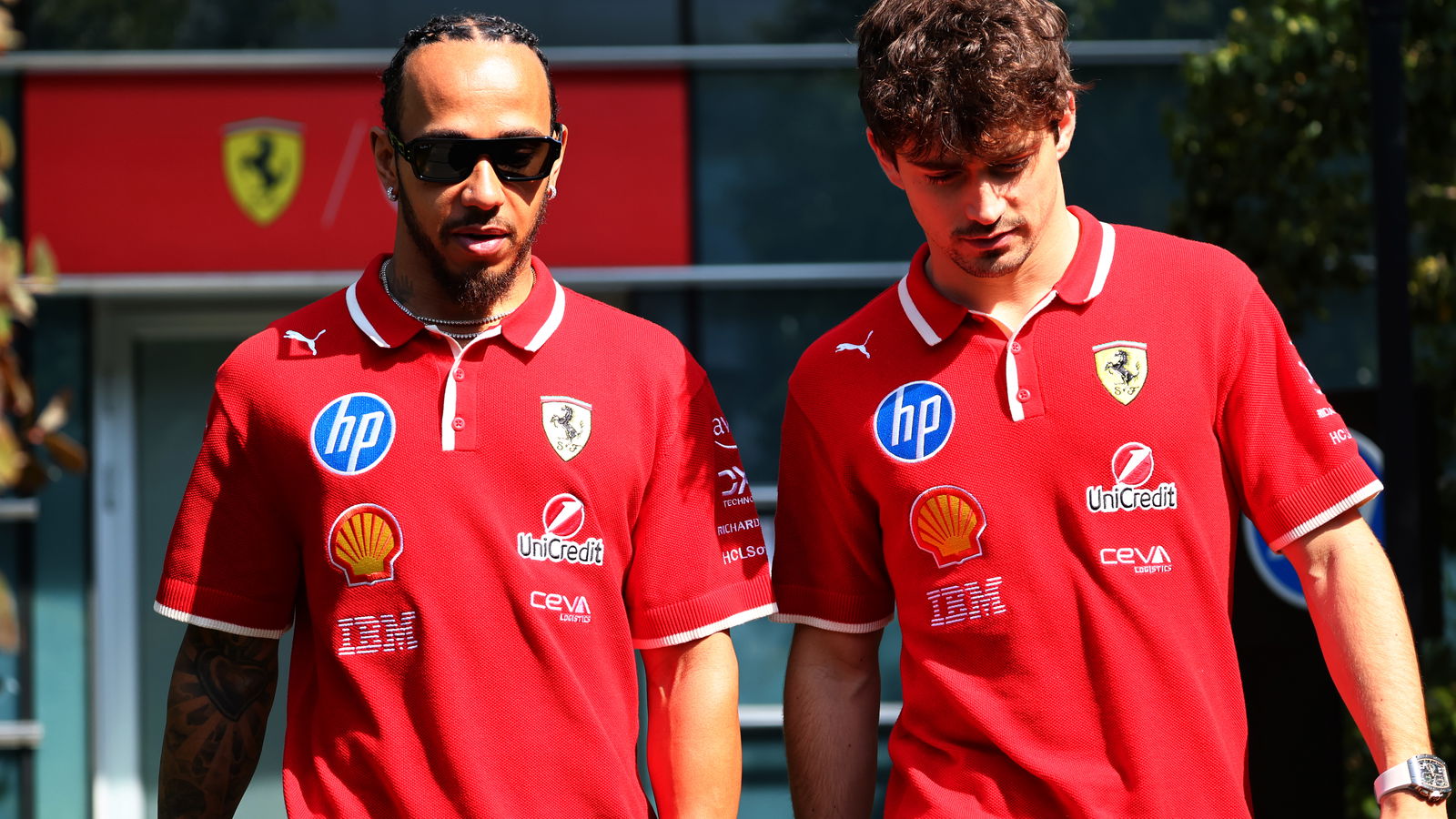 Lewis Hamilton, Charles Leclerc