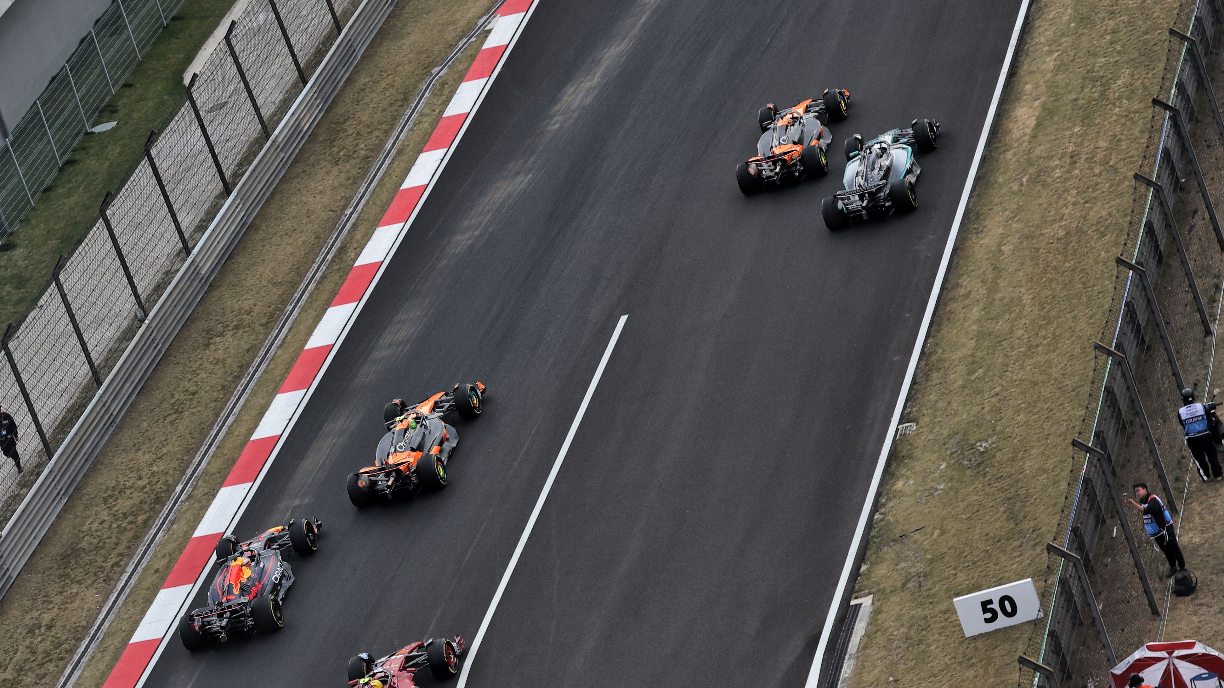 Start of the Chinese Grand Prix