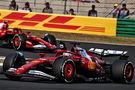 Charles Leclerc and Lewis Hamilton 