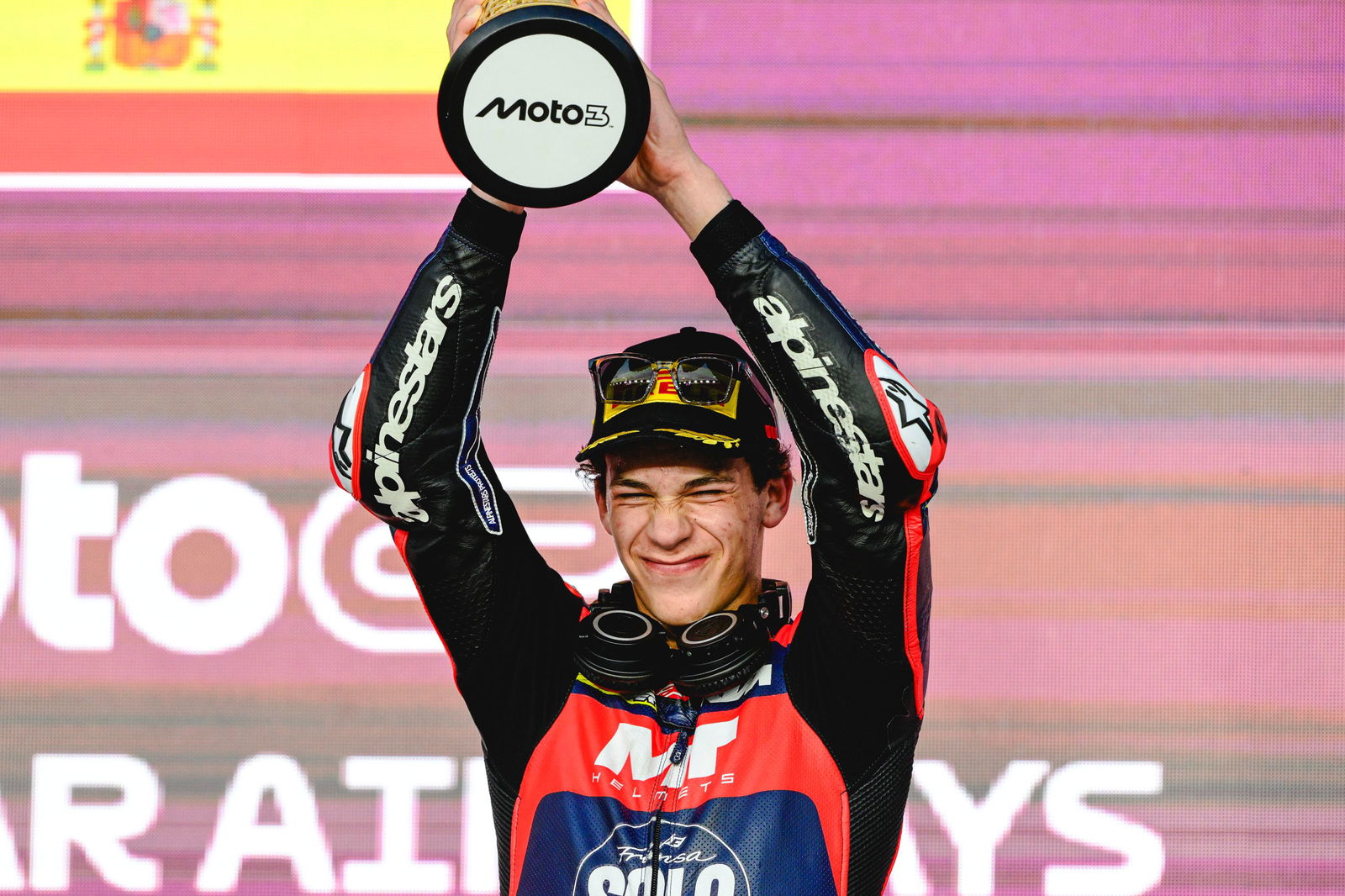 Angel Piqueras , Qatar, Lusail, Moto3, 13 April, 2025