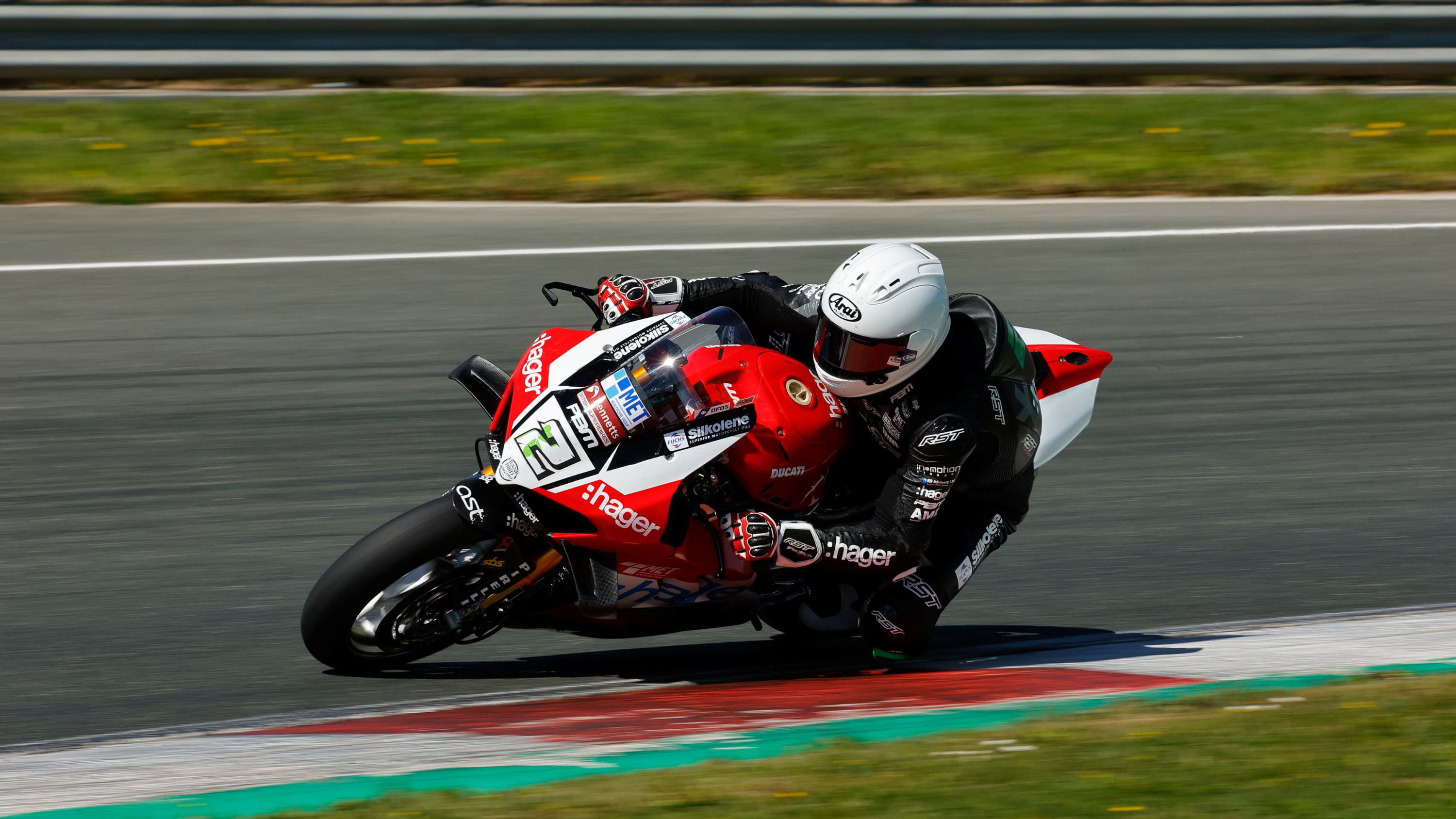 Glenn Irwin, day 2, Navarra, Test, Ducati, 7 April ,2025,BSB