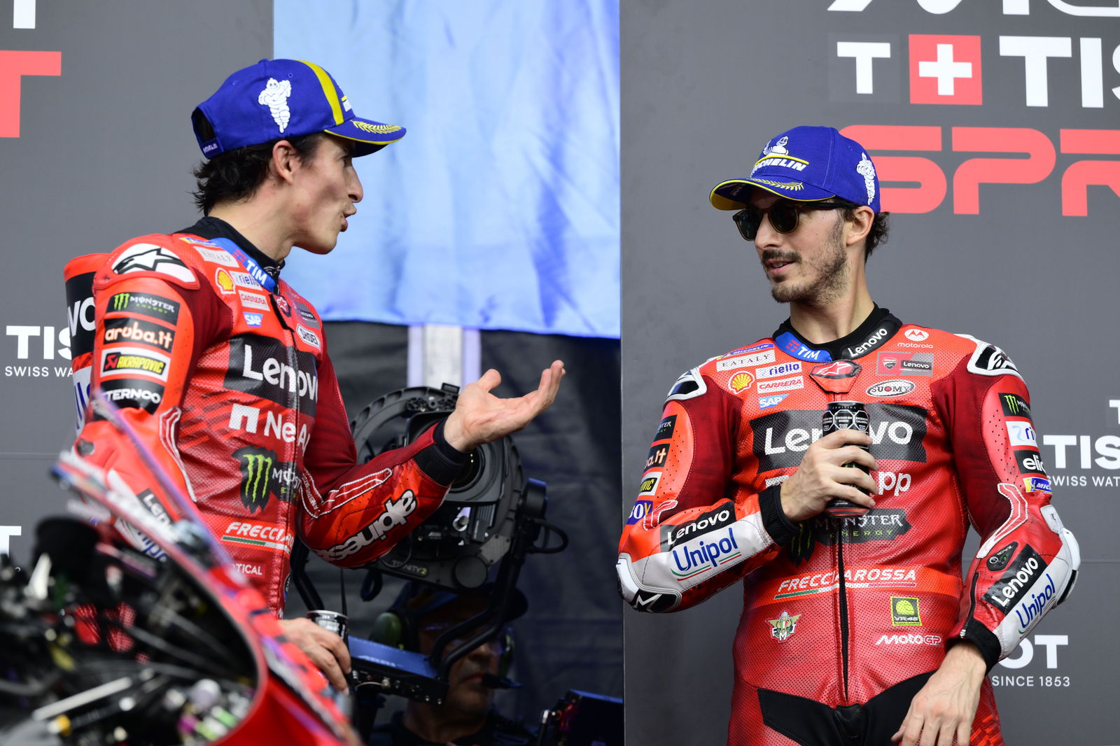 Marc Marquez, Pecco Bagnaia, 2025 Argentina MotoGP