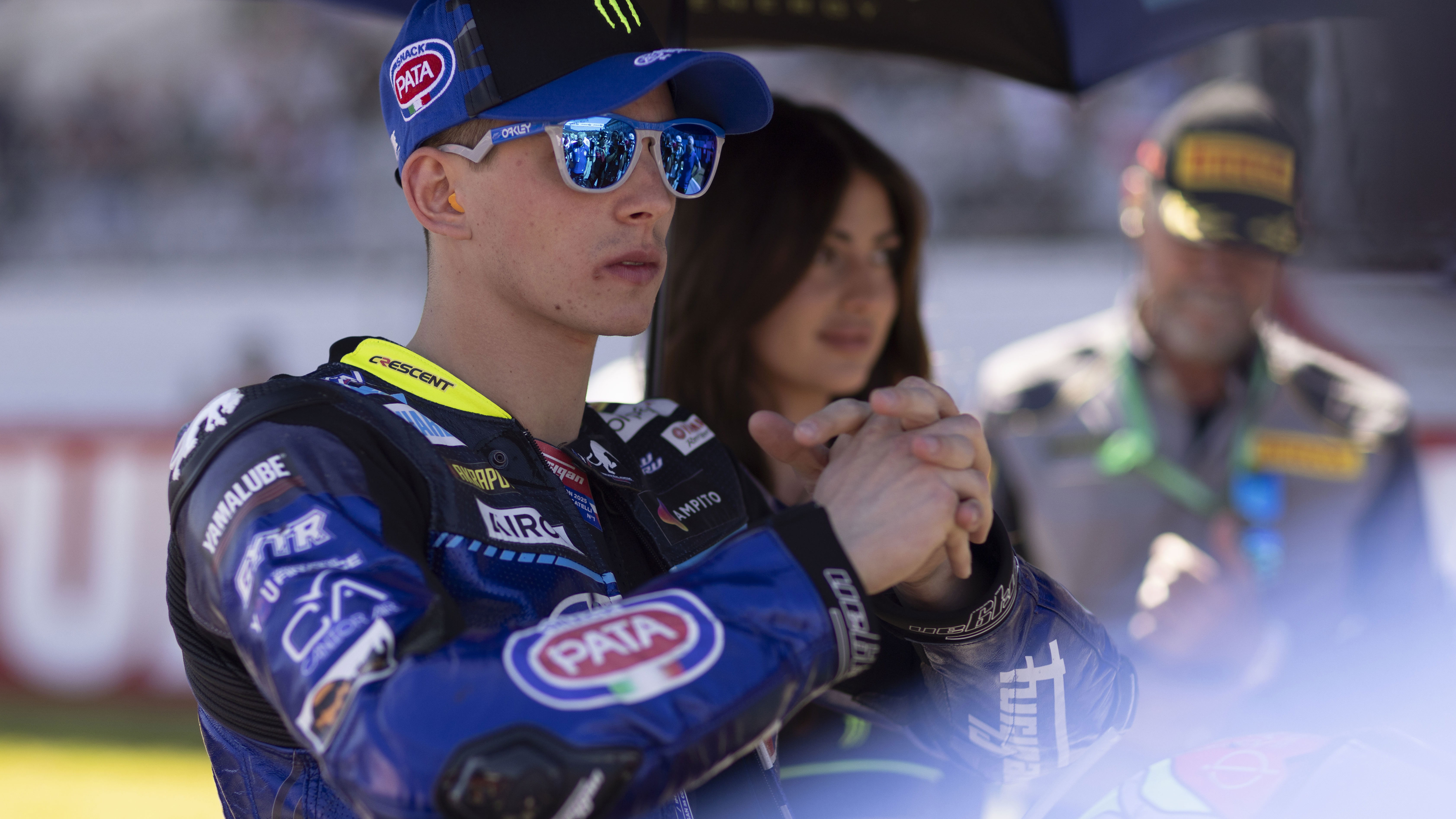 Andrea Locatelli, 2025 Portuguese WorldSBK, grid. Credit: Gold and Goose.
