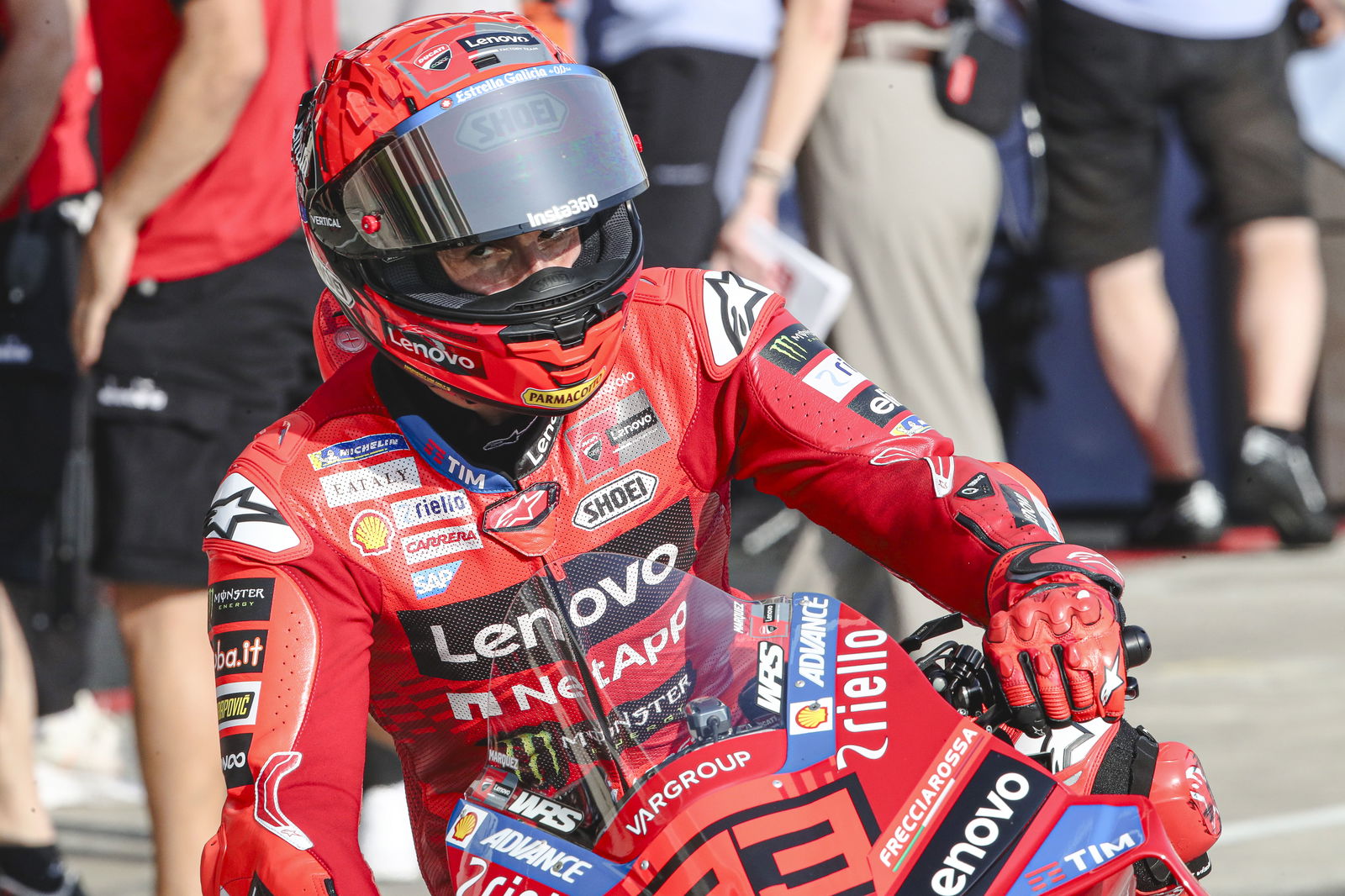 Marc Marquez, Ducati Corse, 2025 Qatar MotoGP