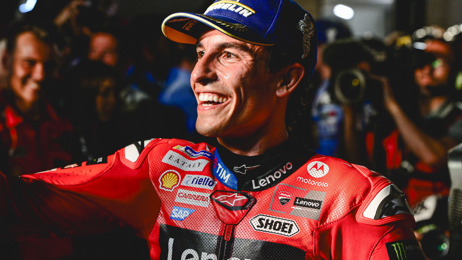 Marc Marquez, Ducati Corse, 2025 Qatar MotoGP
