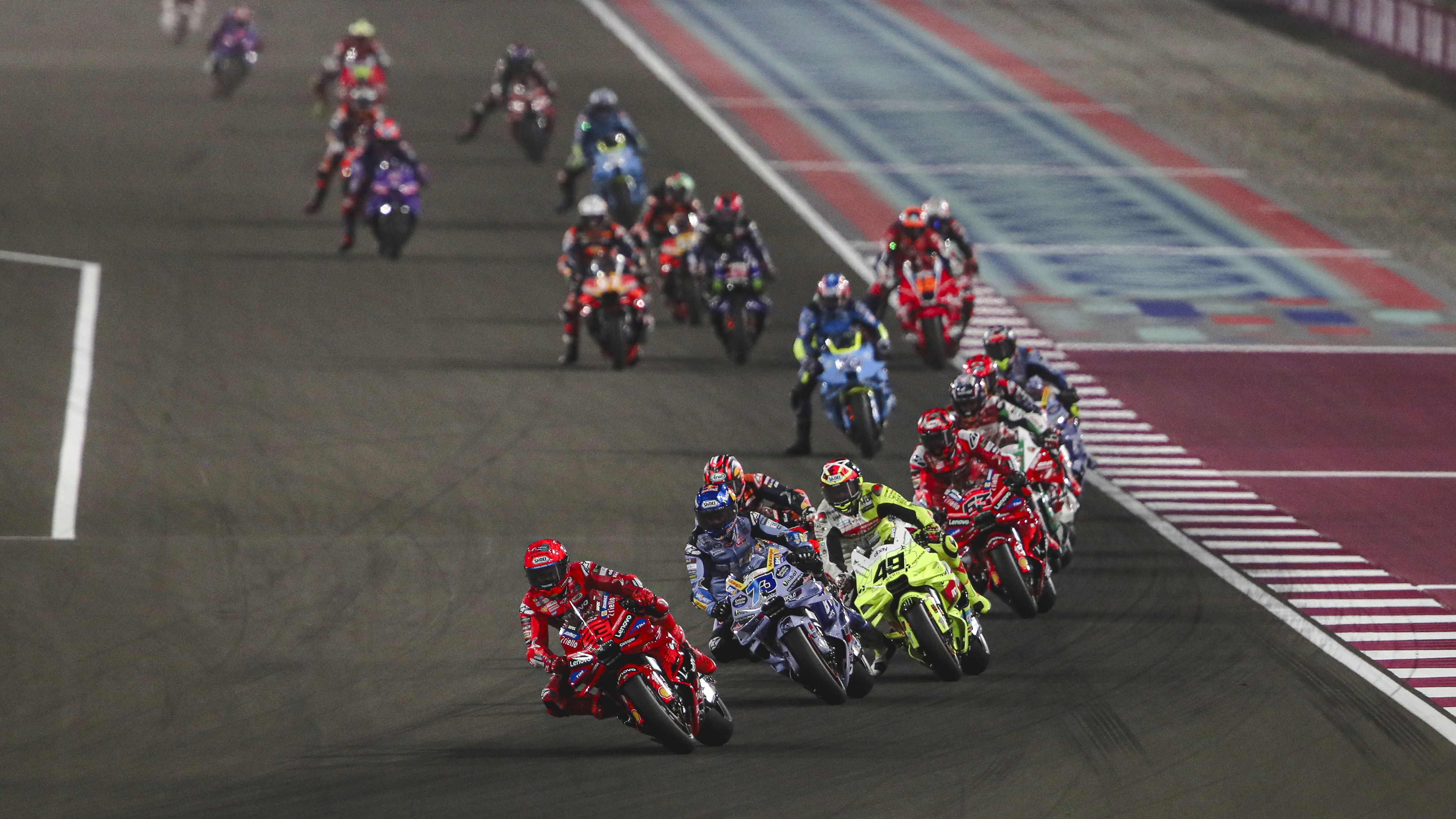 Marc Marquez, Ducati Corse, 2025 Qatar MotoGP