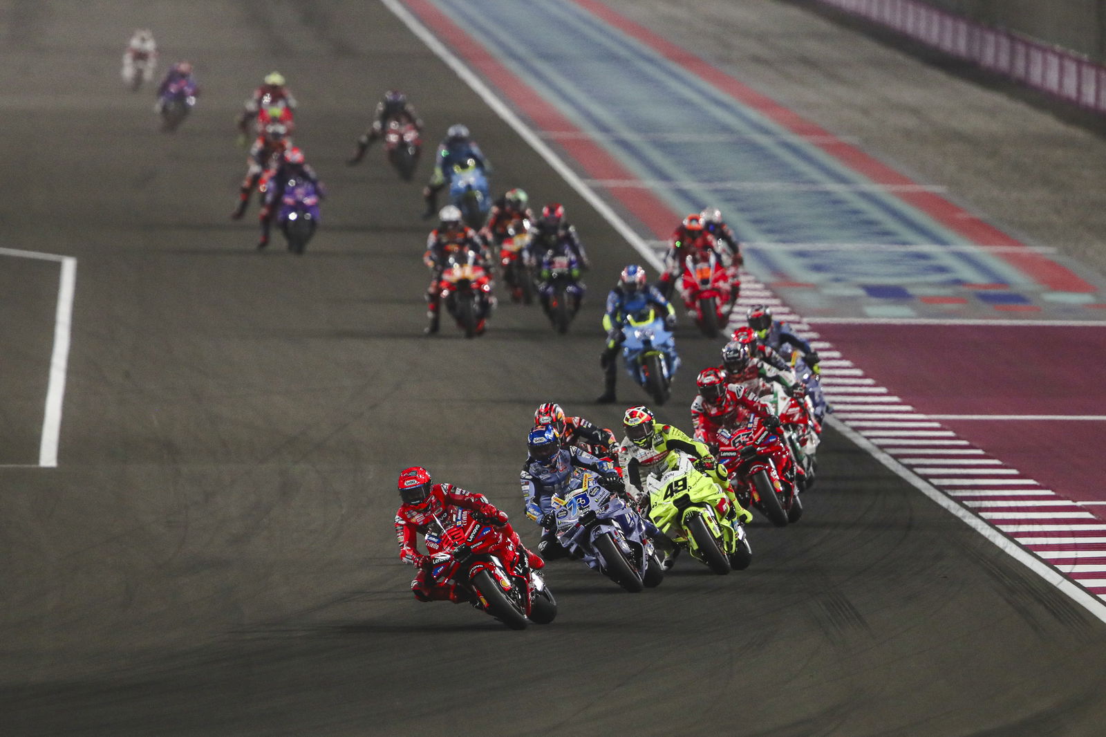 Marc Marquez, Ducati Corse, 2025 Qatar MotoGP