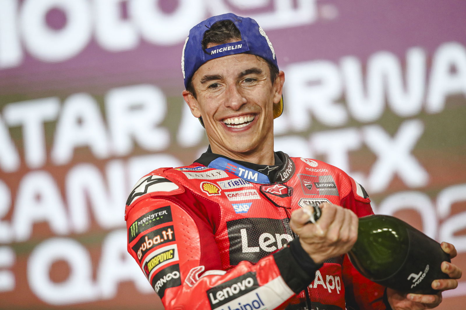 Marc Marquez, Ducati Corse, 2025 Qatar MotoGP