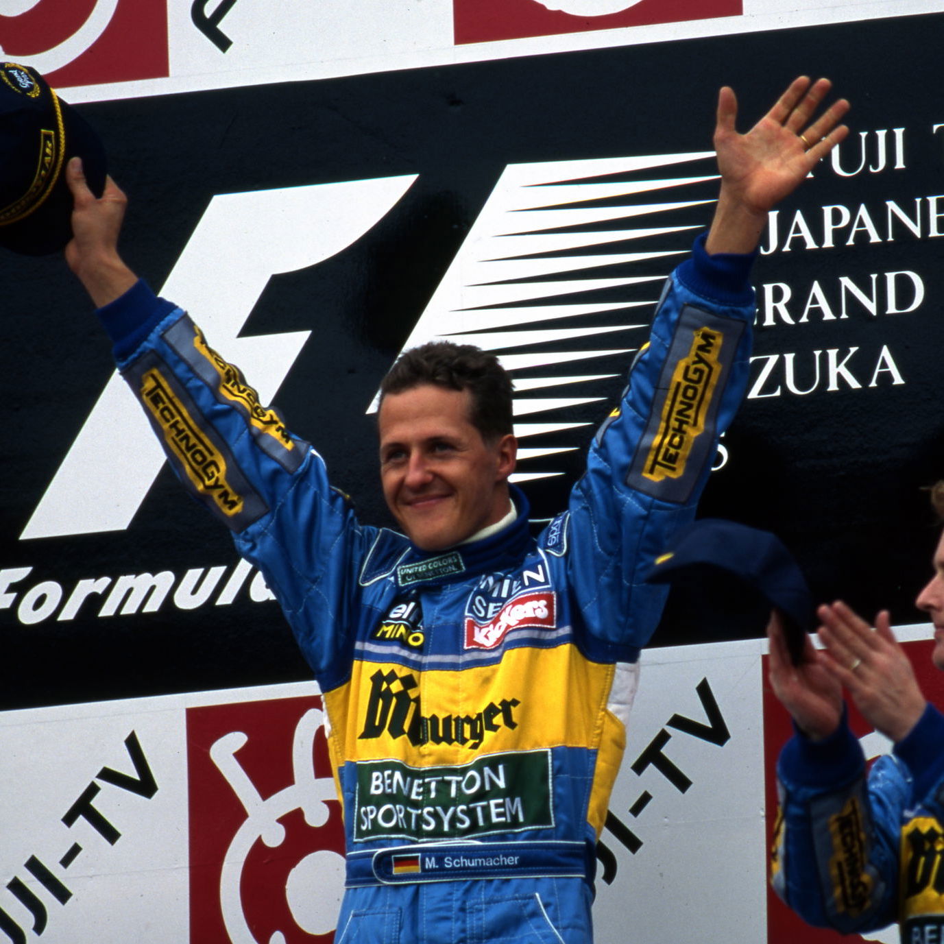 Michael Schumacher during his Benetton days