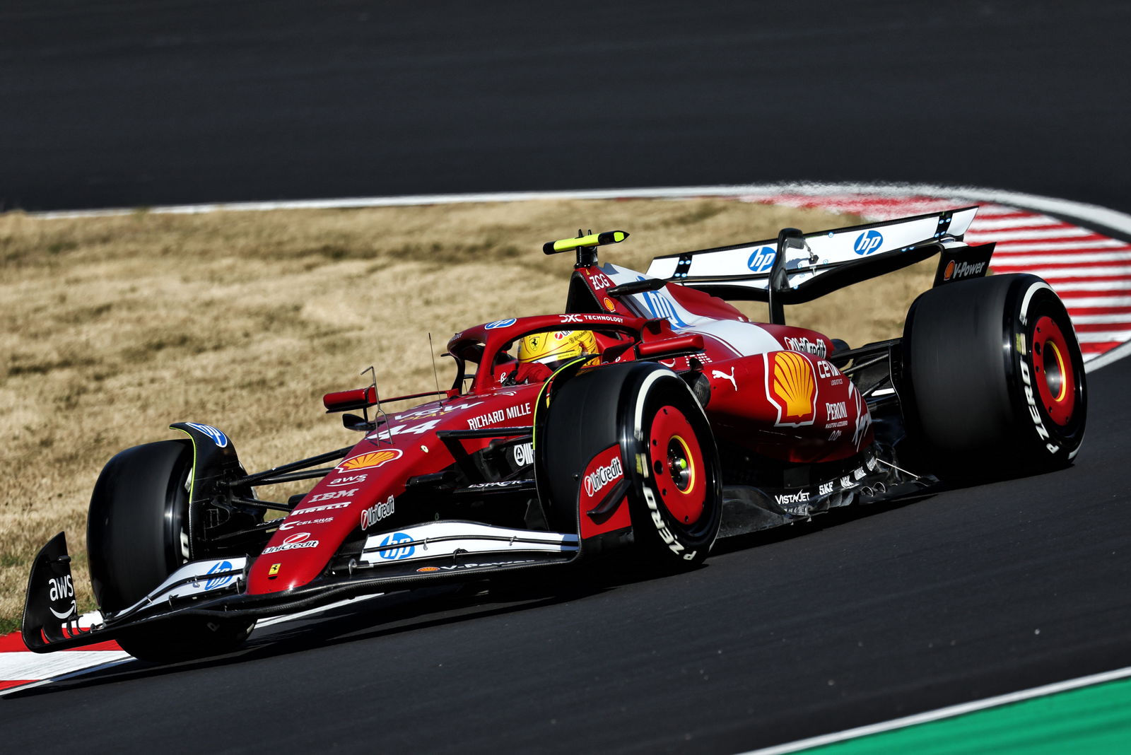 Hamilton was fourth fastest in both practice sessions 
