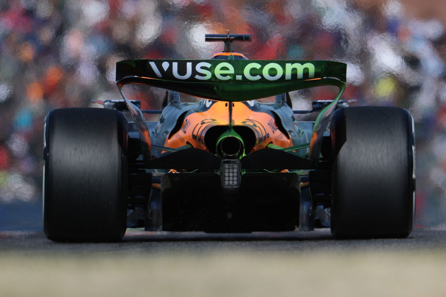 McLaren rear wing
