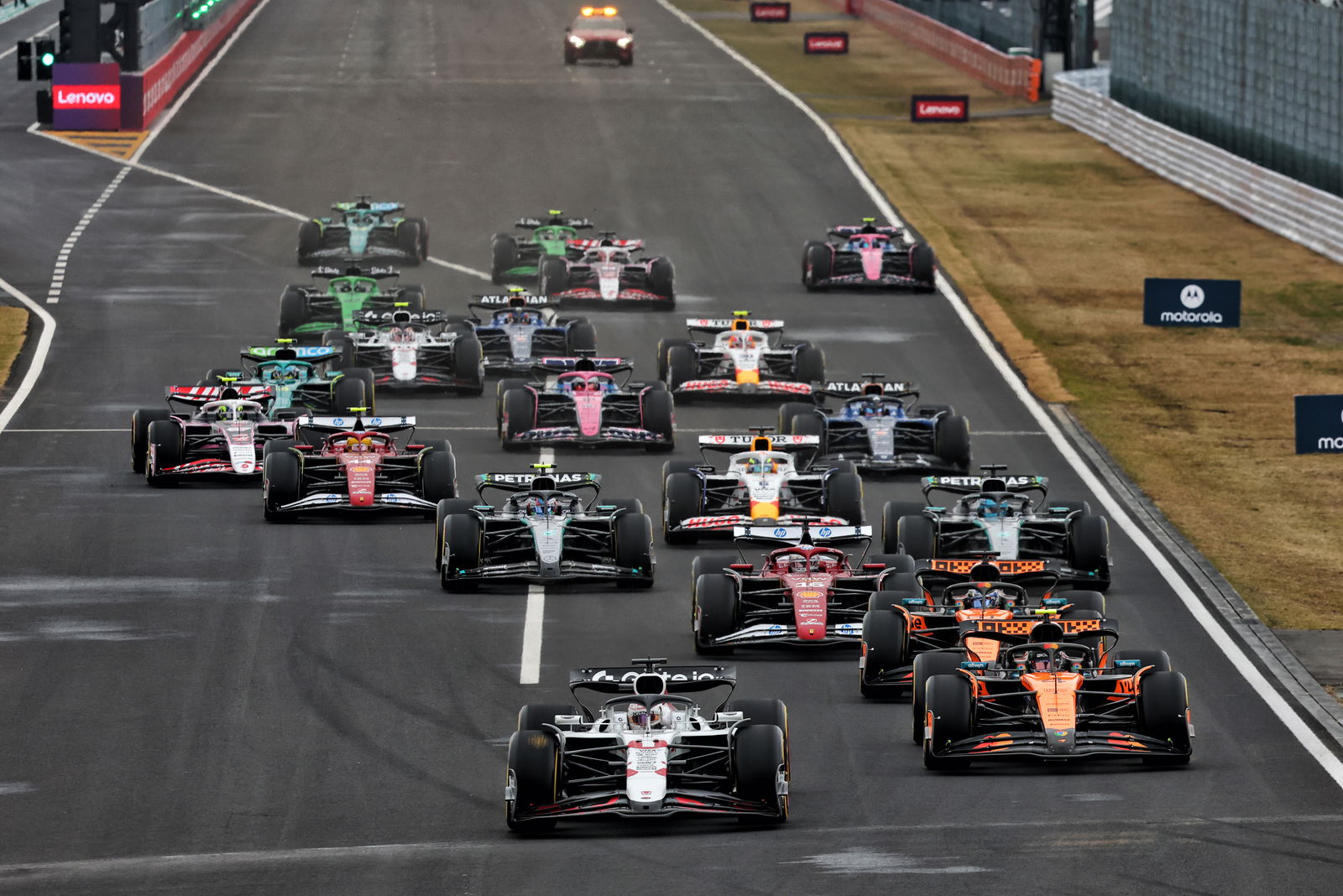 Start of the Japanese Grand Prix