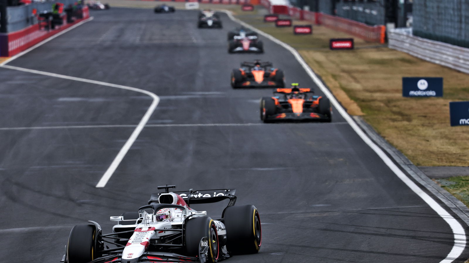 Max Verstappen leads the Japanese Grand Prix