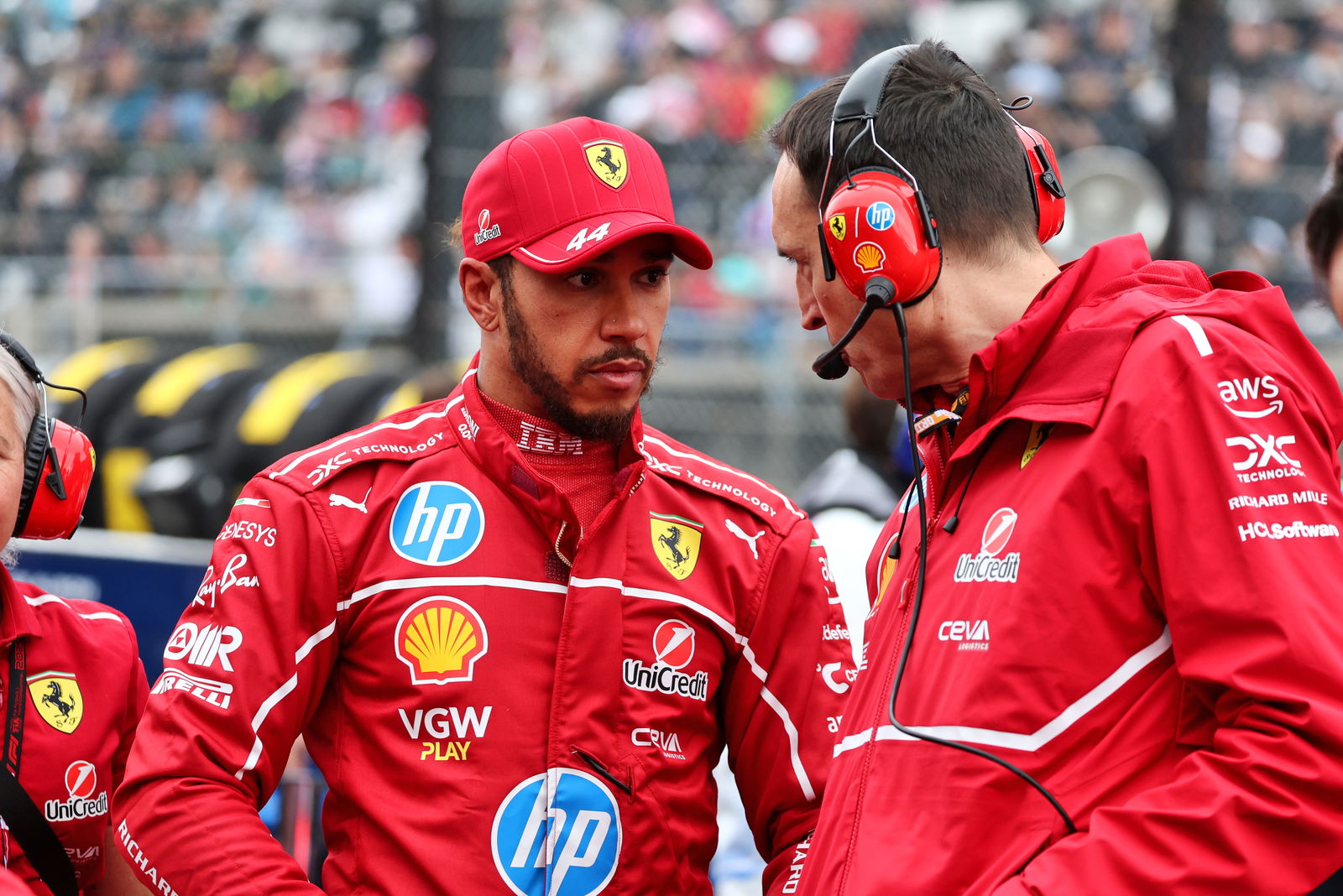 Lewis Hamilton's best Grand Prix finish for Ferrari is P7
