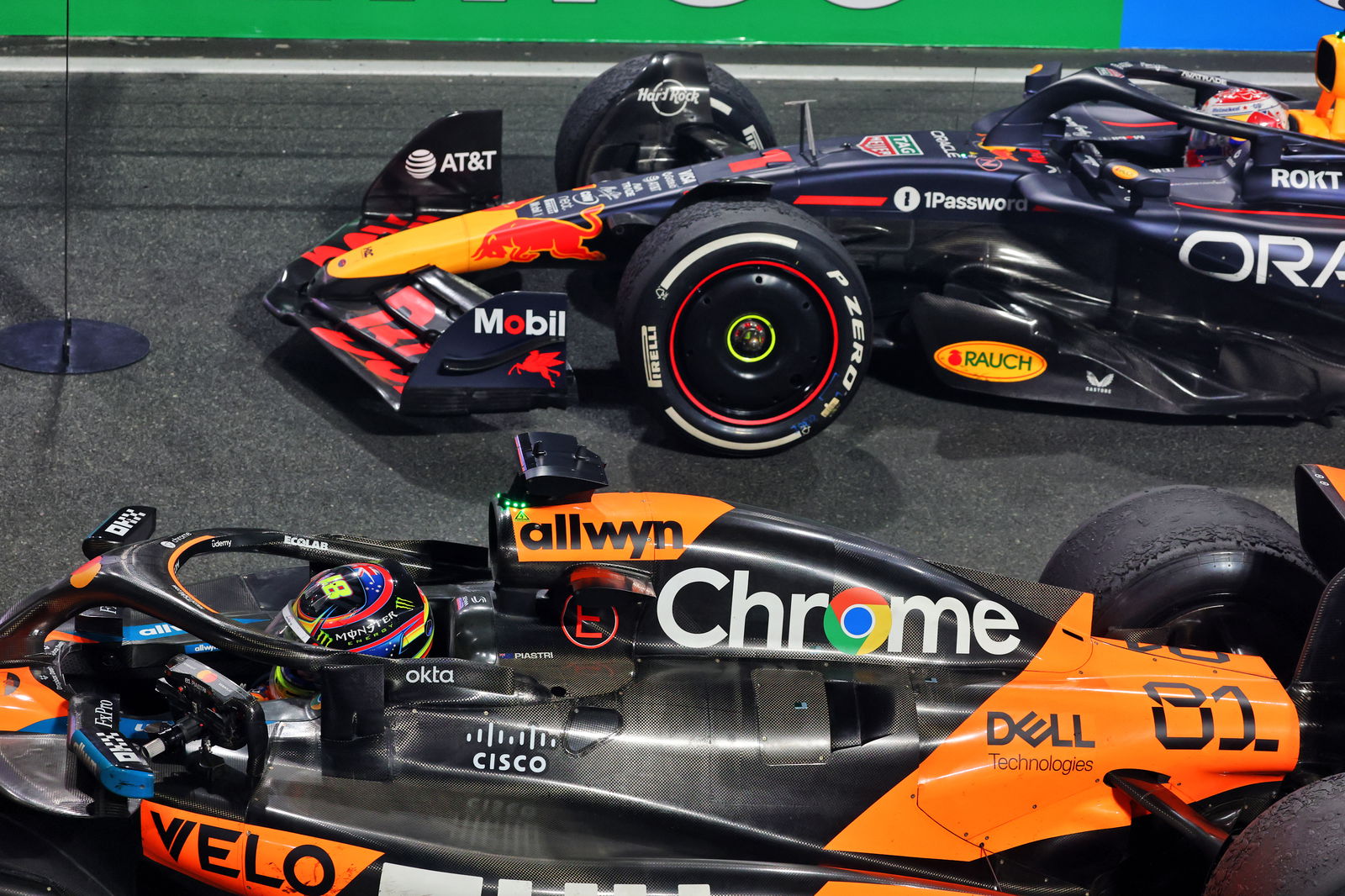 Piastri, Verstappen