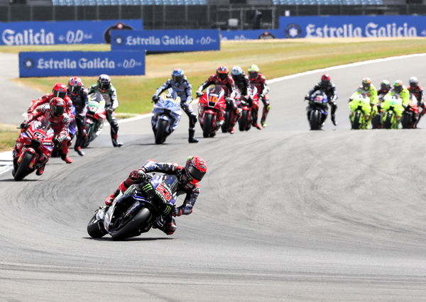 Quartararo leads, 2025 British MotoGP