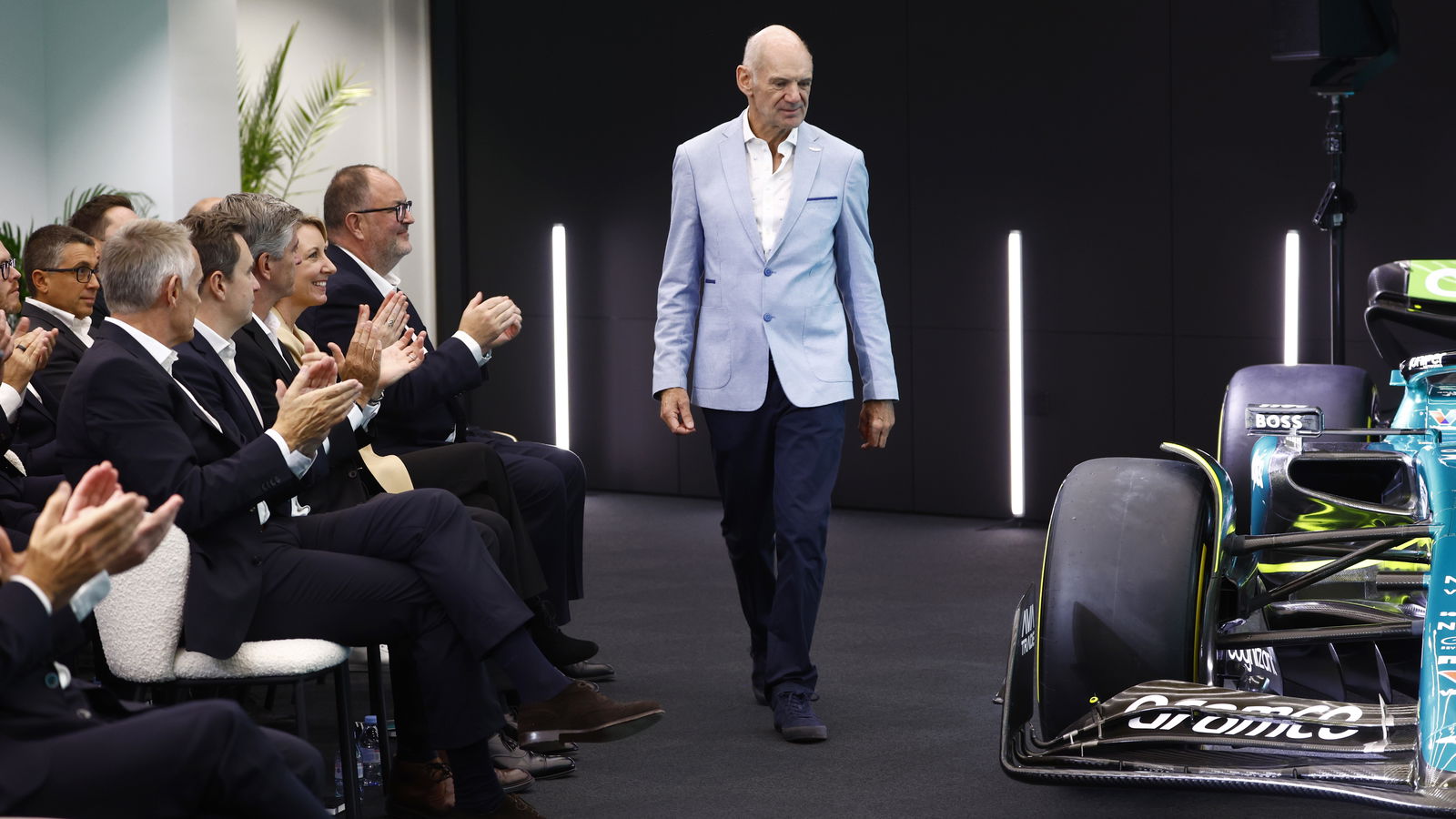 Adrian Newey has been working at Aston Martin since March 