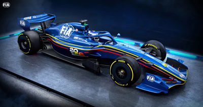 The FIA's F1 2026 car concept render