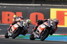 Alex Lowes, Axel Bassani, 2025 Dutch WorldSBK. Credit: Gold and Goose.