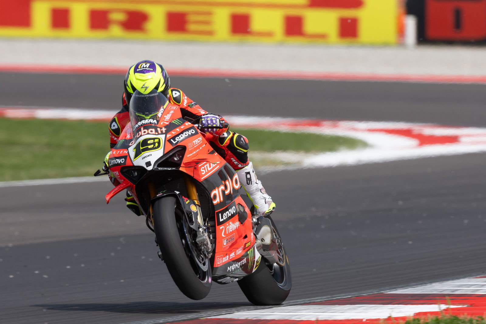 Alvaro Bautista, 2025 Italian WorldSBK. Credit: Gold and Goose.