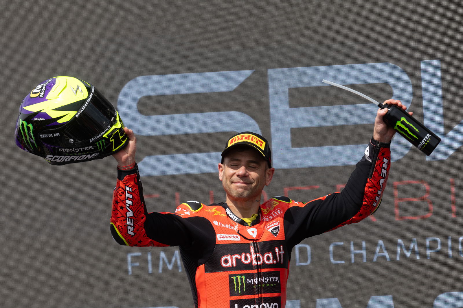Alvaro Bautista, 2025 Italian WorldSBK. Credit: Gold and Goose.