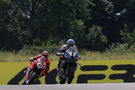 Toprak Razgatlioglu leads Nicolo Bulega at 2025 Italian WorldSBK. Credit: Gold and Goose.