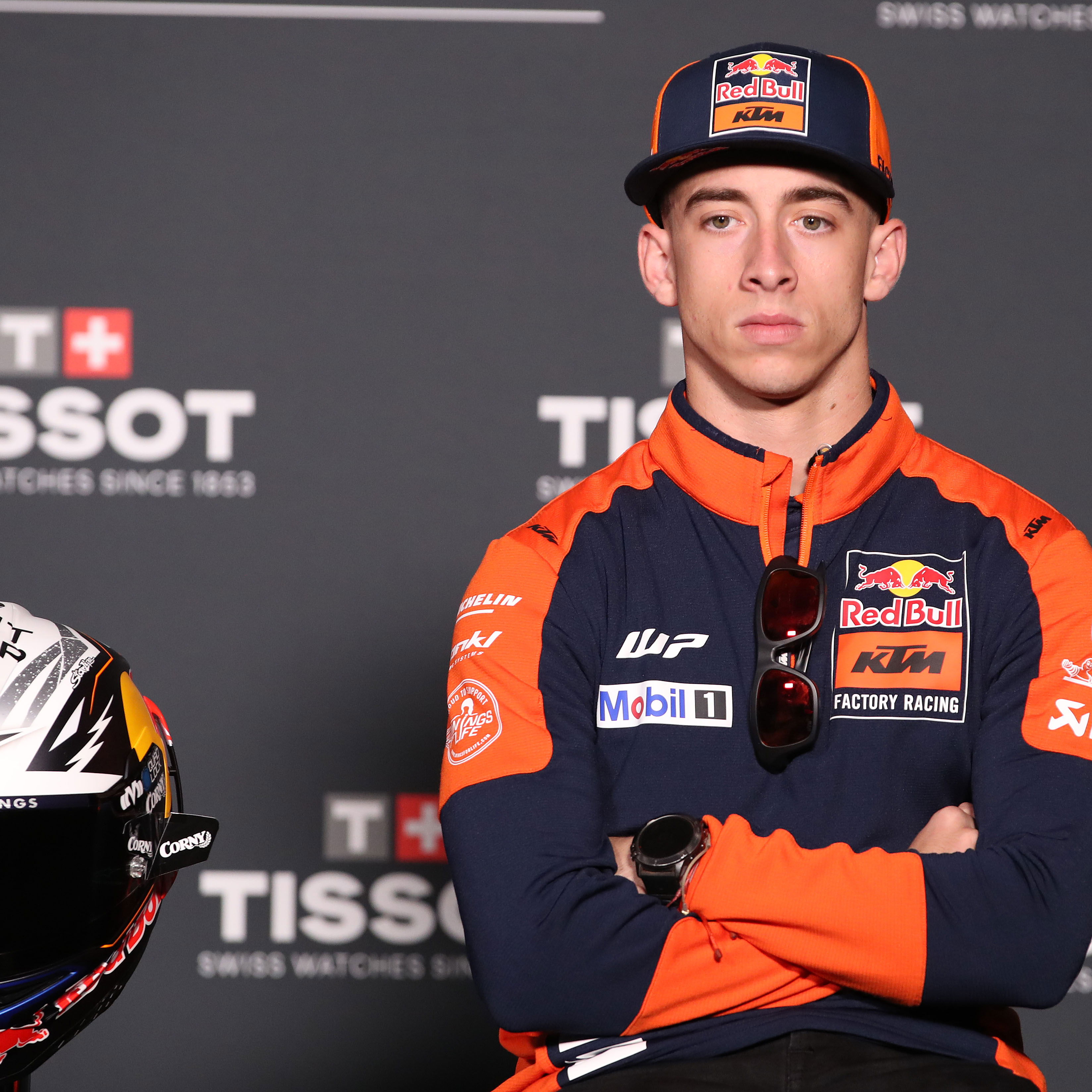 Pedro Acosta, 2025 MotoGP British Grand Prix, press conference. Credit: Gold and Goose.