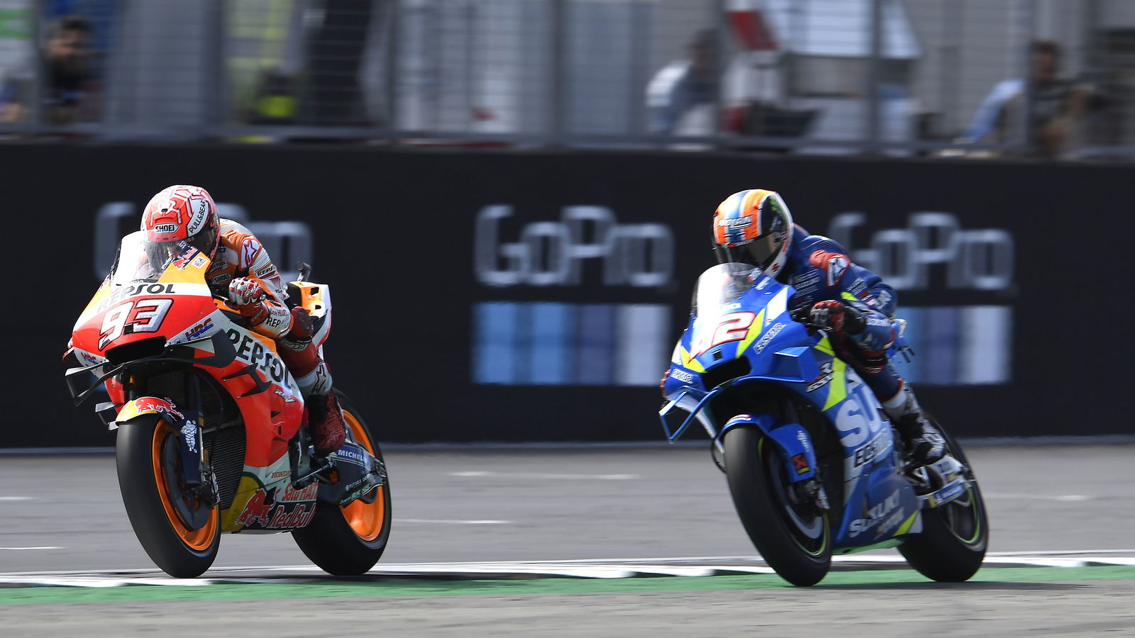 Marc Marquez, Alex Rins, 2019 British MotoGP