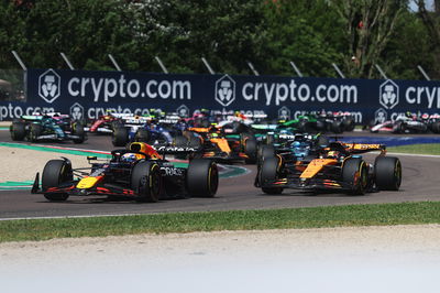 Verstappen took the lead at Turn 1
