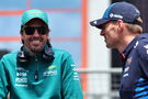 Fernando Alonso and Max Verstappen