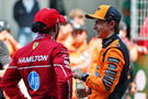 Lewis Hamilton and Oscar Piastri 