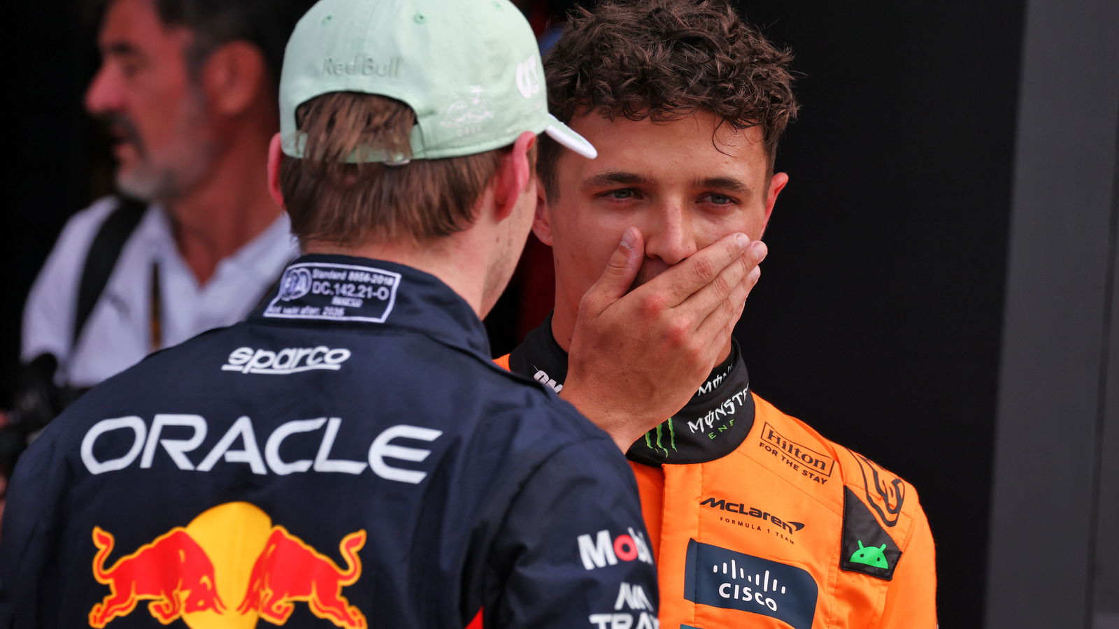 Norris, Verstappen