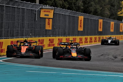 Lando Norris and Max Verstappen