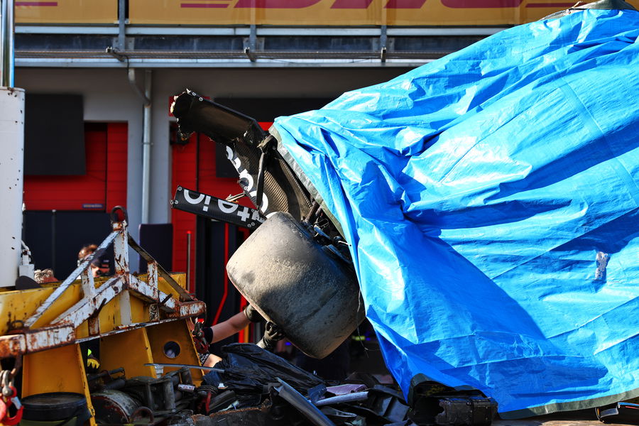 Yuki Tsunoda Involved In Scary Rollover Crash During Imola F1