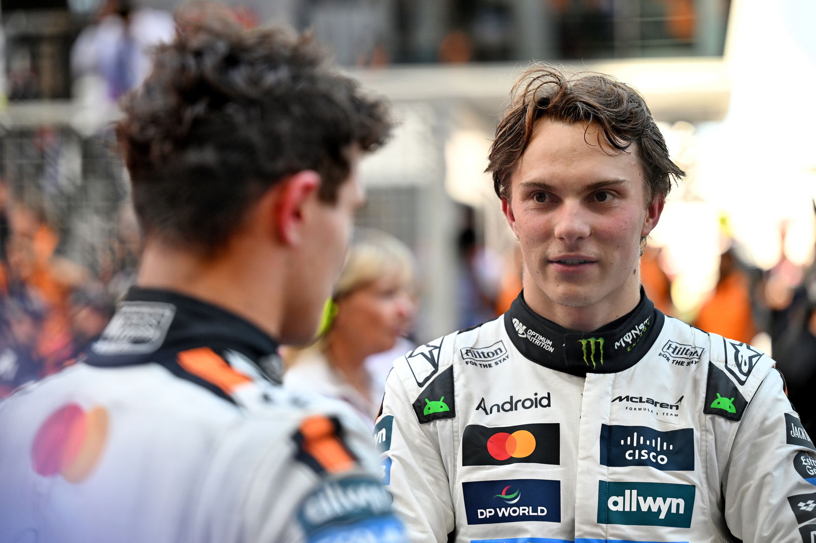 Oscar Piastri and Lando Norris