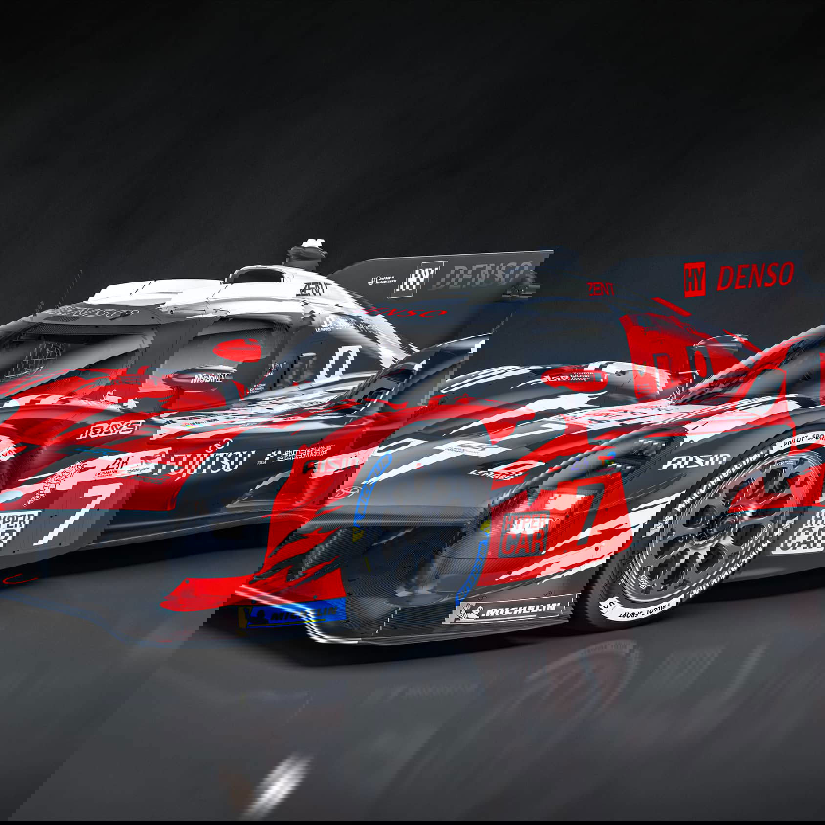 Toyota GR010 Hybrid Le Mans livery