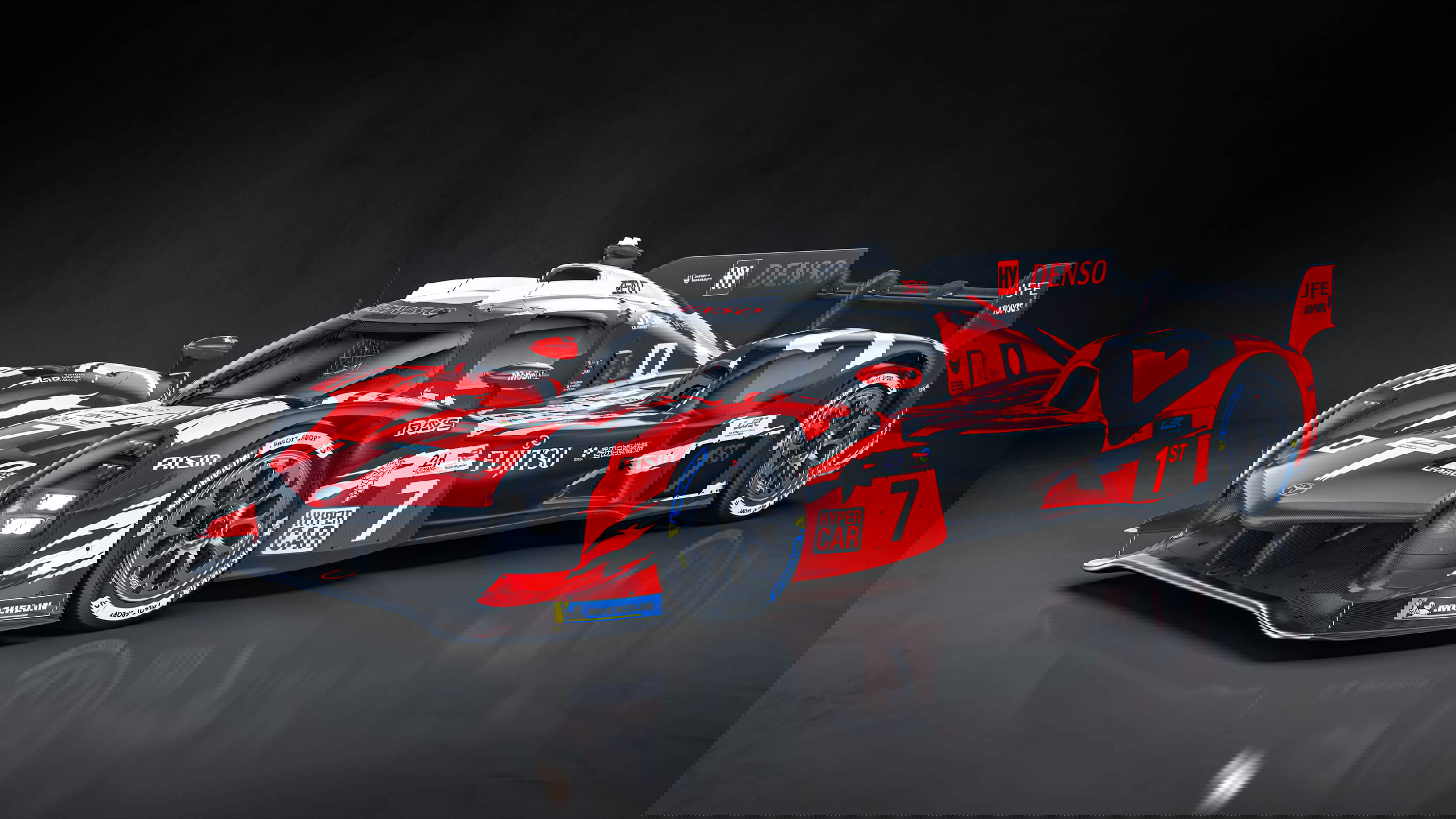 Toyota GR010 Hybrid Le Mans livery