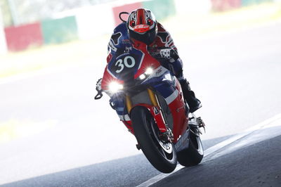 Iker Lecuona, Suzuka 8 Hours test. Credit: Honda.