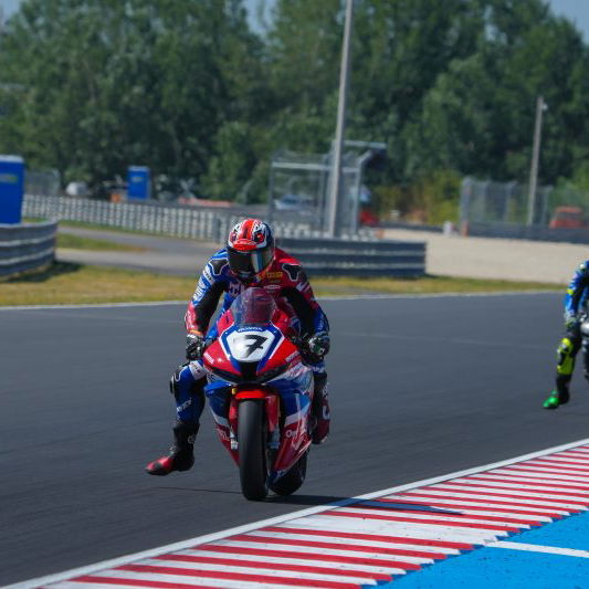 Iker Lecuona, 2025 Balaton Park test. Credit: Honda HRC.
