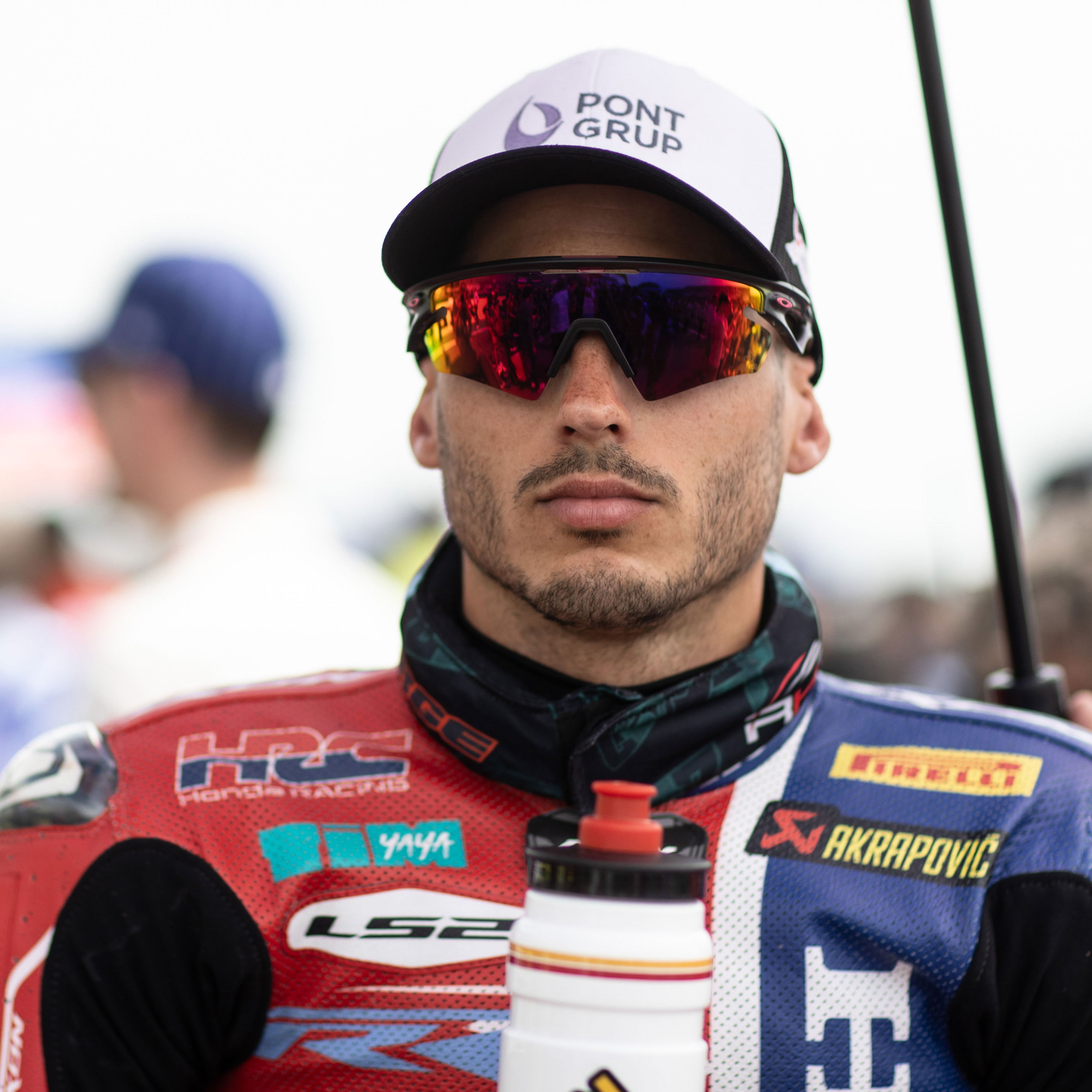 Xavi Vierge, 2025 Czech WorldSBK, grid. Credit: Gold and Goose.