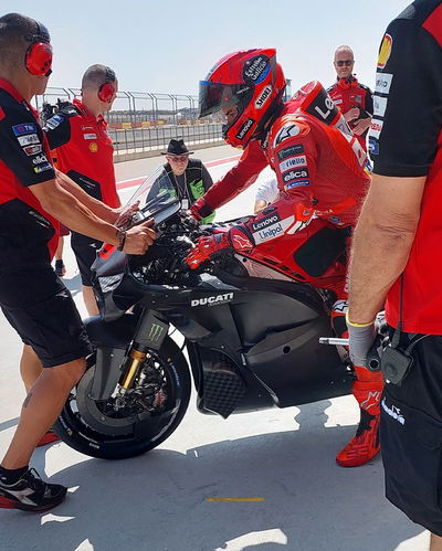 Marc Marquez, 2025 Aragon MotoGP test new aero