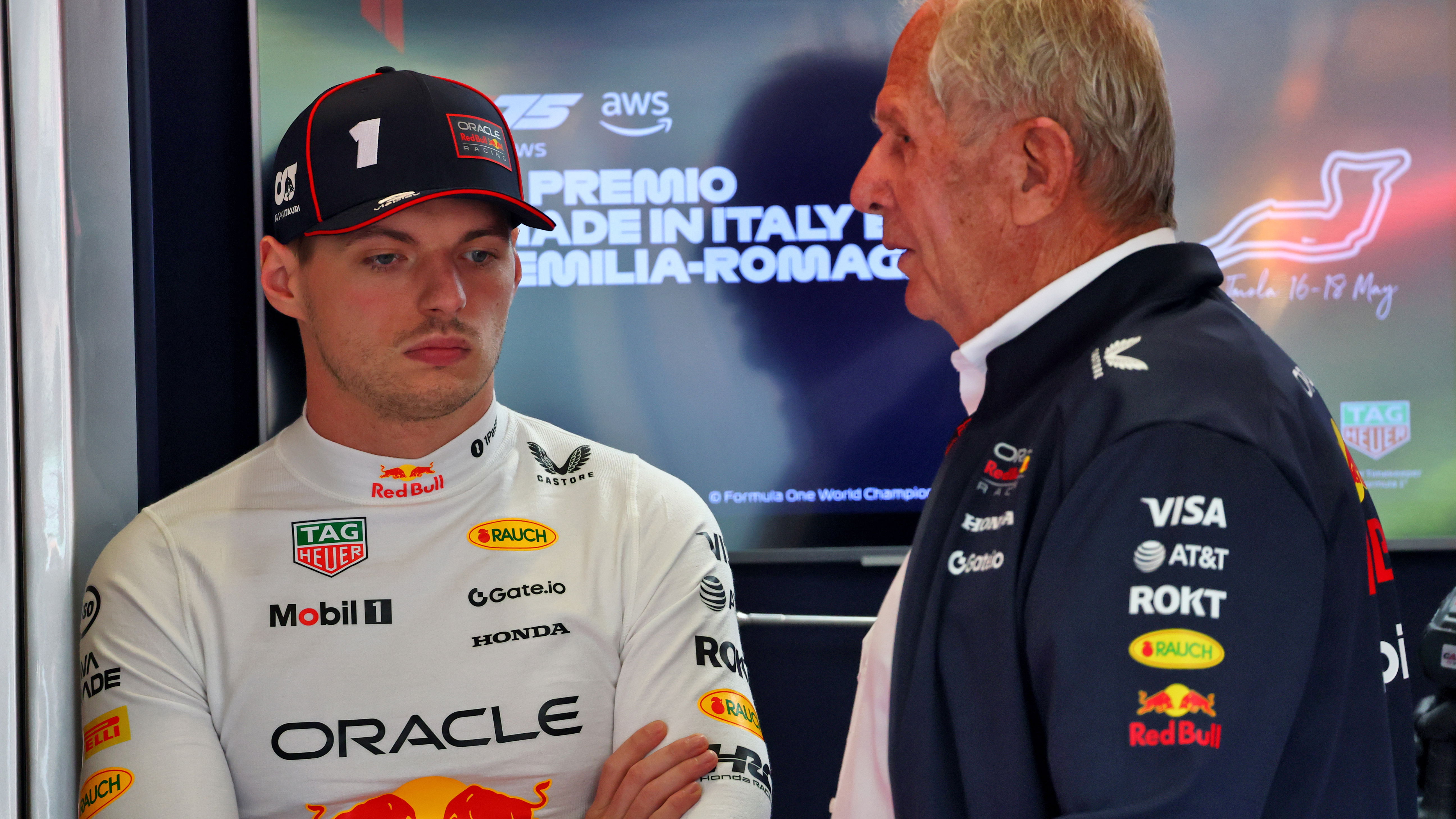 Max erstappen and Helmut Marko