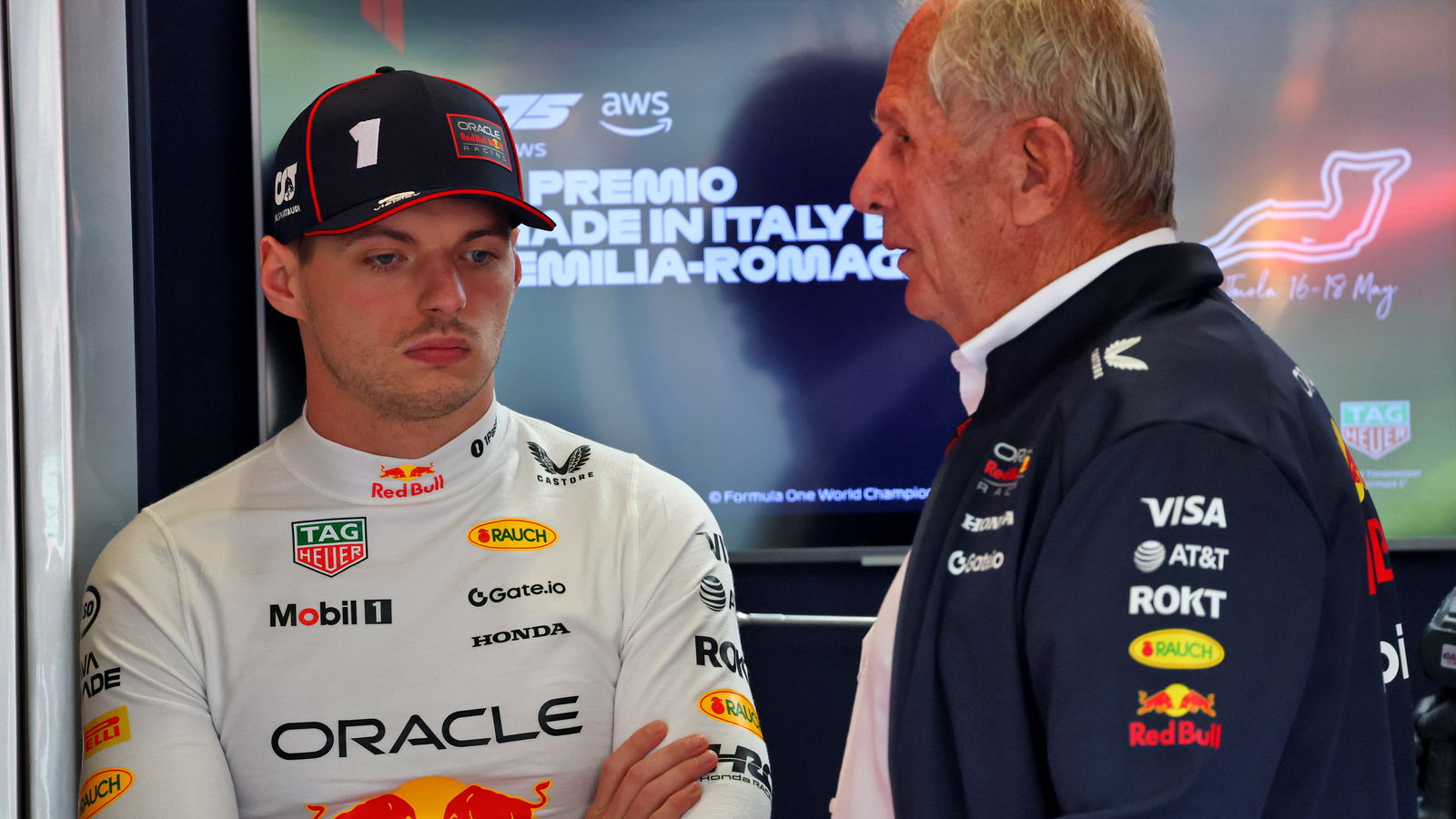 Max erstappen and Helmut Marko