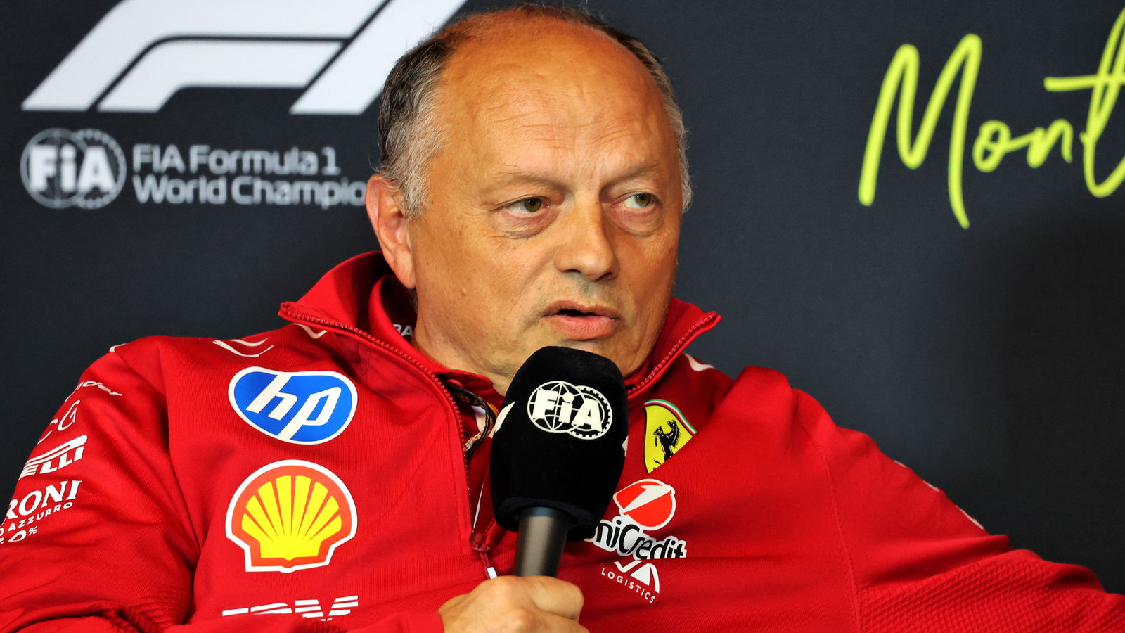 Ferrari team principal Fred Vasseur