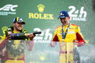 Robert Kubica celebrates