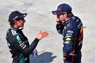 Andrea Kimi Antonelli and Max Verstappen