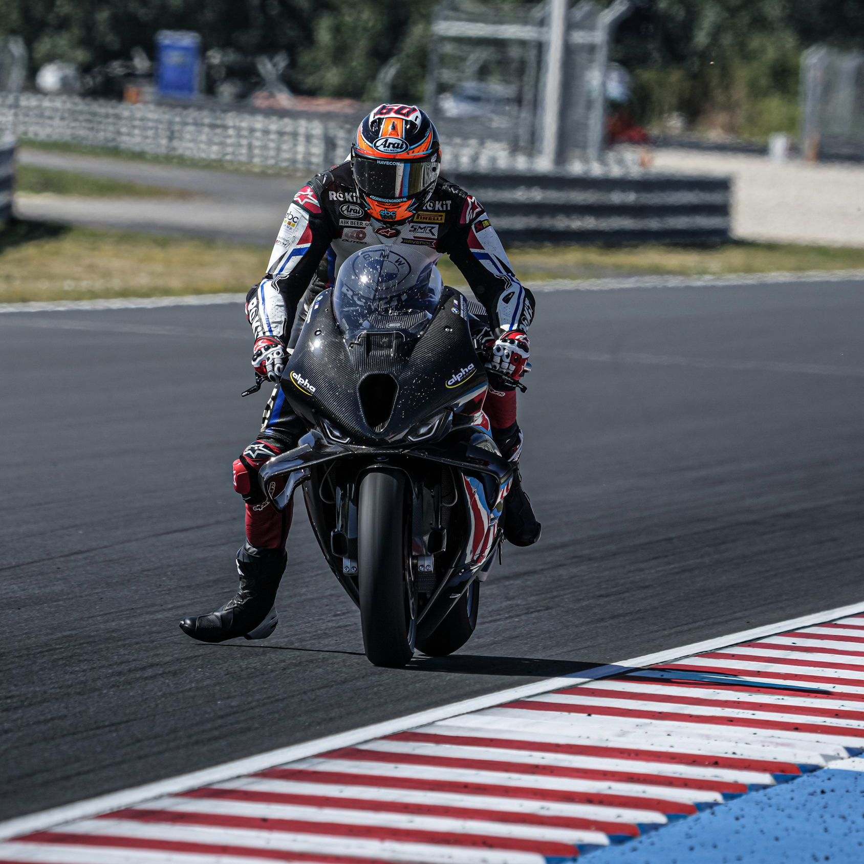 Michael van der Mark, 2025 Balaton Park WorldSBK 'stock' test. Credit: WorldSBK.
