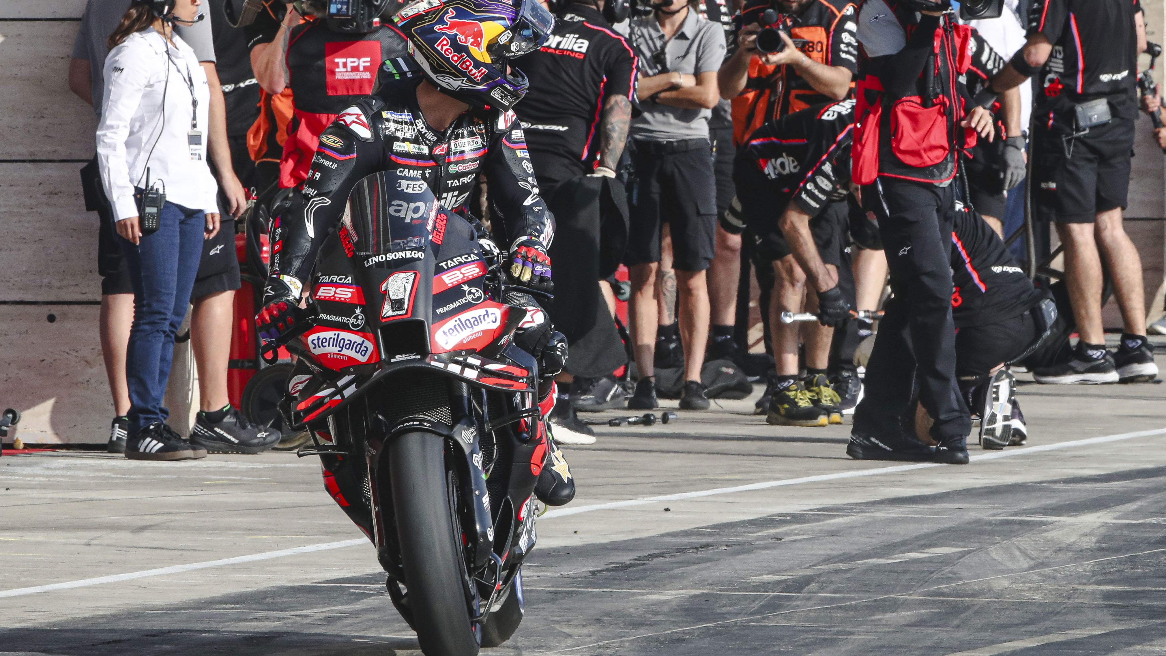 Jorge Martin, Aprilia Factory Racing, 2025 Qatar MotoGP